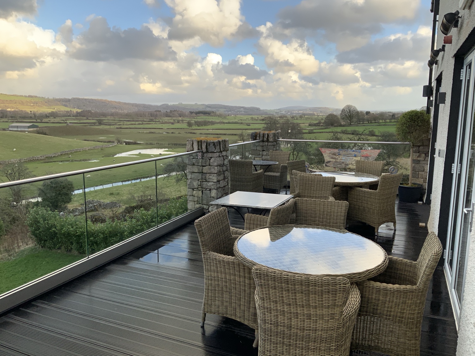 River View terrace